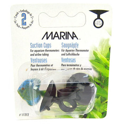Marina Thermometer and Airline Suction Cups Black - Aquatic Connect