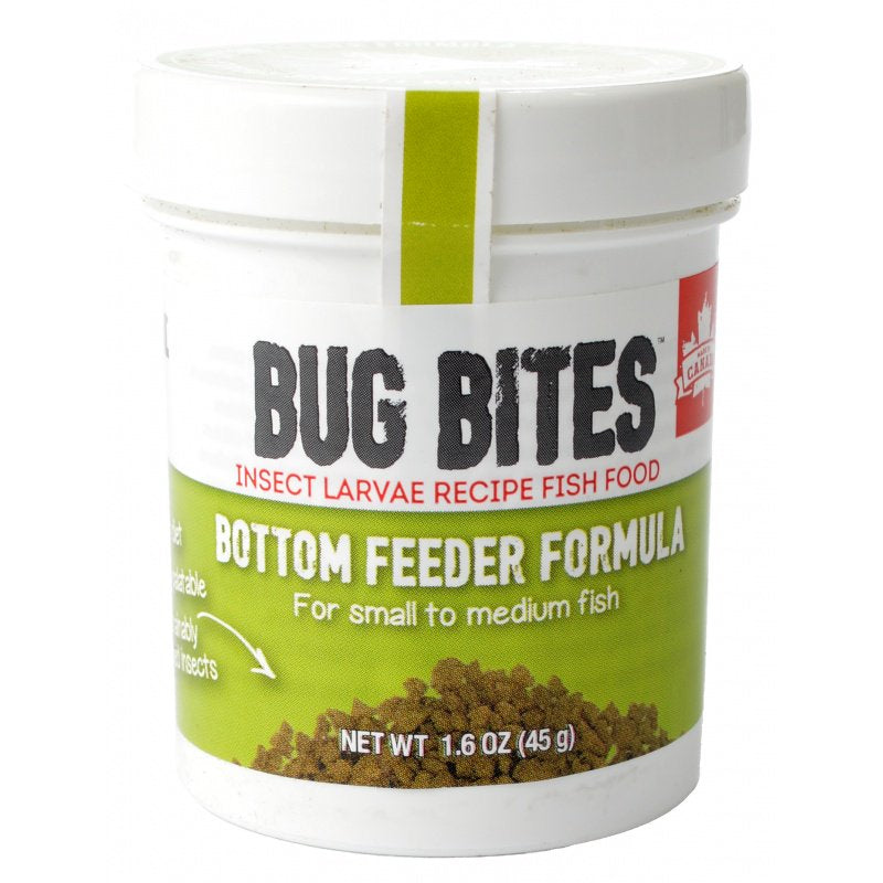 Fluval Bug Bites Bottom Feeder Formula Granules for Small-Medium Fish - Aquatic Connect