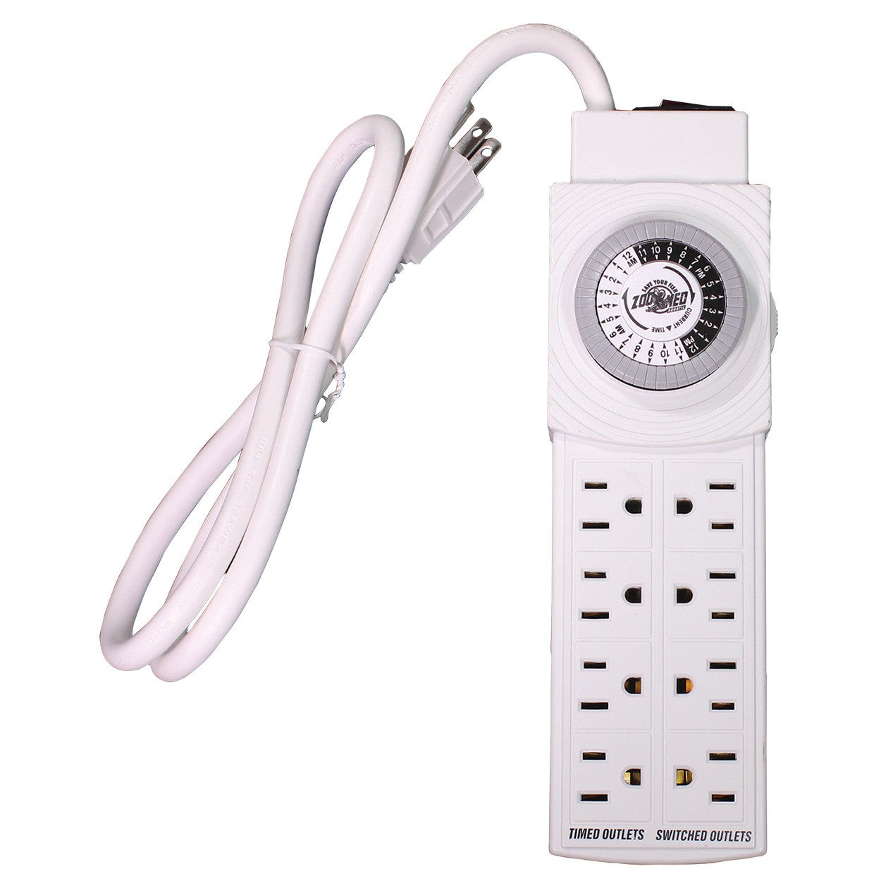 Zoo Med AquaSun Aquarium Controller 8 Outlet Timer and Power Strip - Aquatic Connect